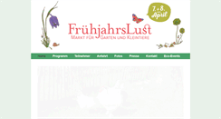 Desktop Screenshot of fruehjahrslust.de